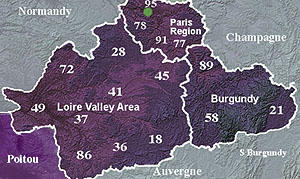Loire valley area