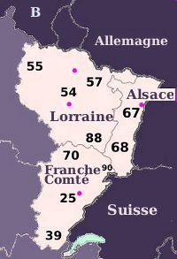 Est de la France